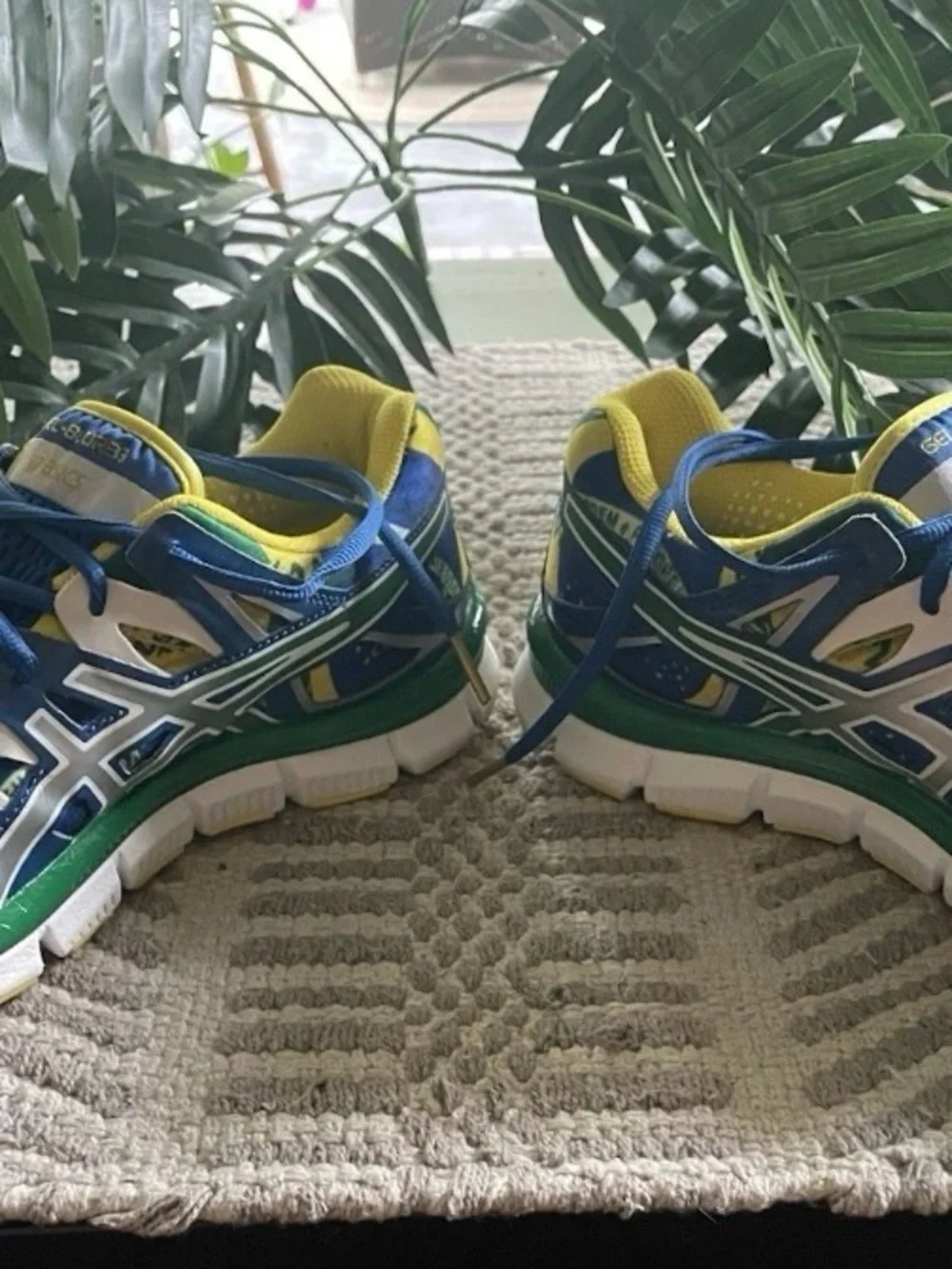 ASICS Women’s Brazilian Flag Olympic Release Athletic Sneakers